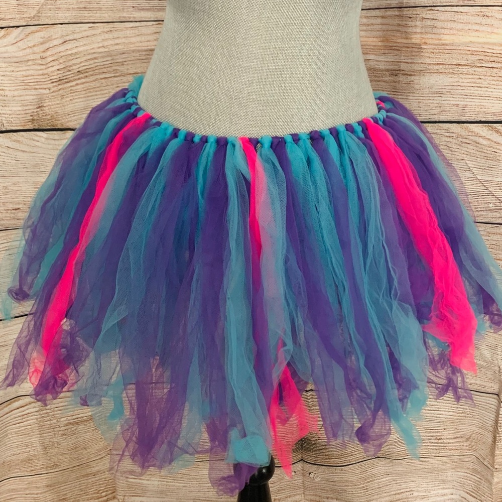 Rave Festival colorful tutu skirt